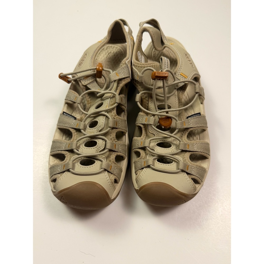 Keen Venice H2 Tan Beige Waterproof Hiking Trail Climbing Sandals Womens 9.5